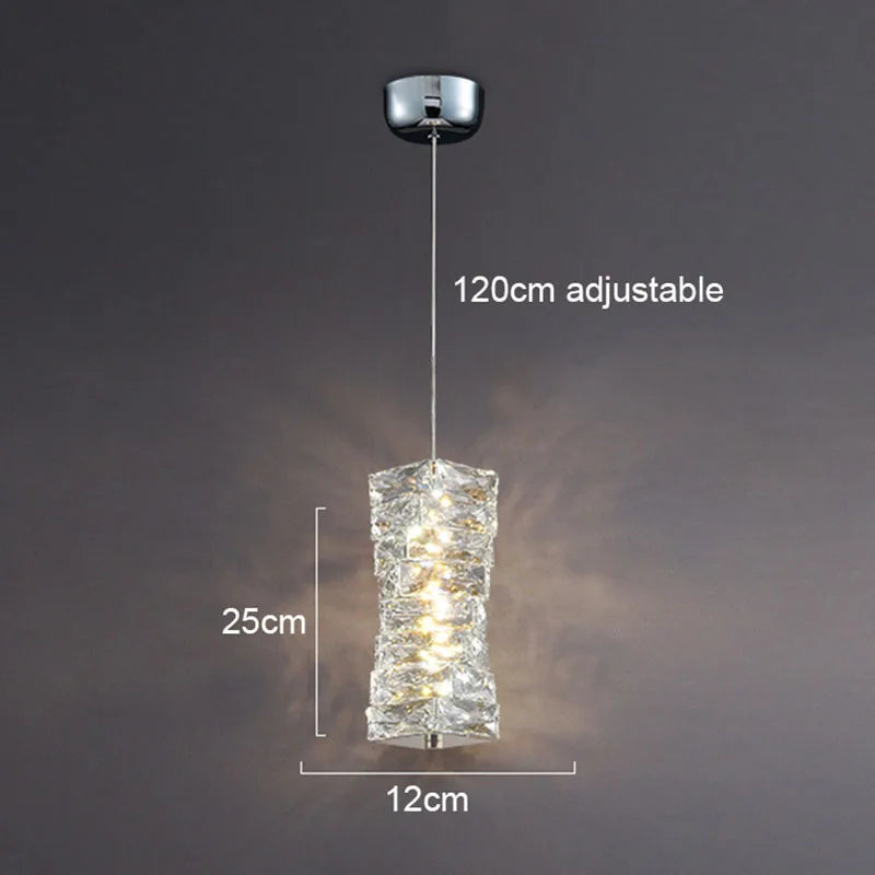 Gold Chrome Crystal Sconce For Living Room 60cm