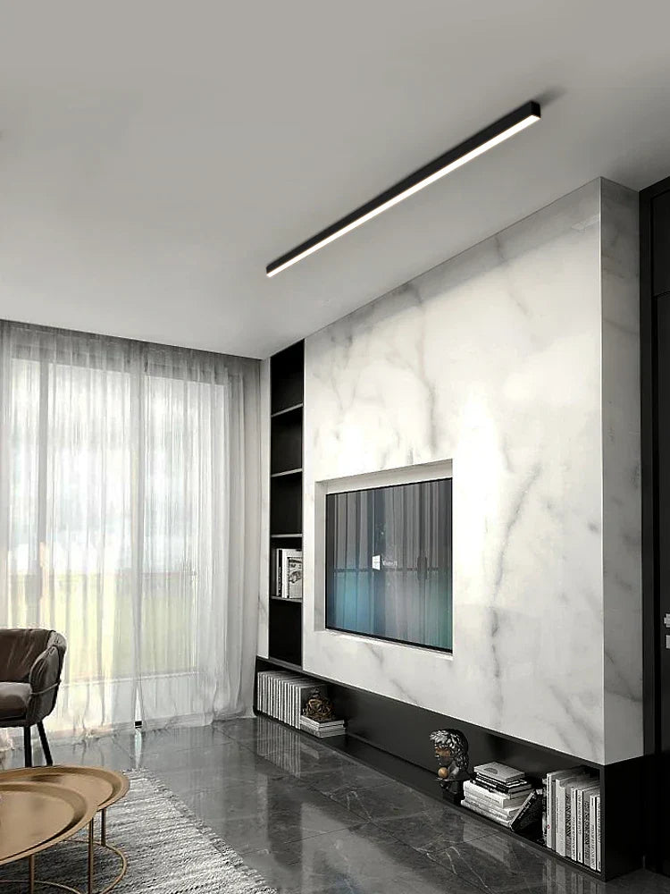 Decorbites™ Lineare LED-Deckenleuchte für Wohnzimmer, Schlafzimmer, Flur, Balkon, Esszimmer – Minimalistisches Leuchten