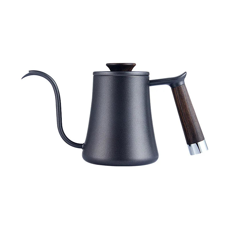 Decorbites™ Gänsehals-Pour-Over-Kanne mit Holzegriff – Kaffeuzubehör