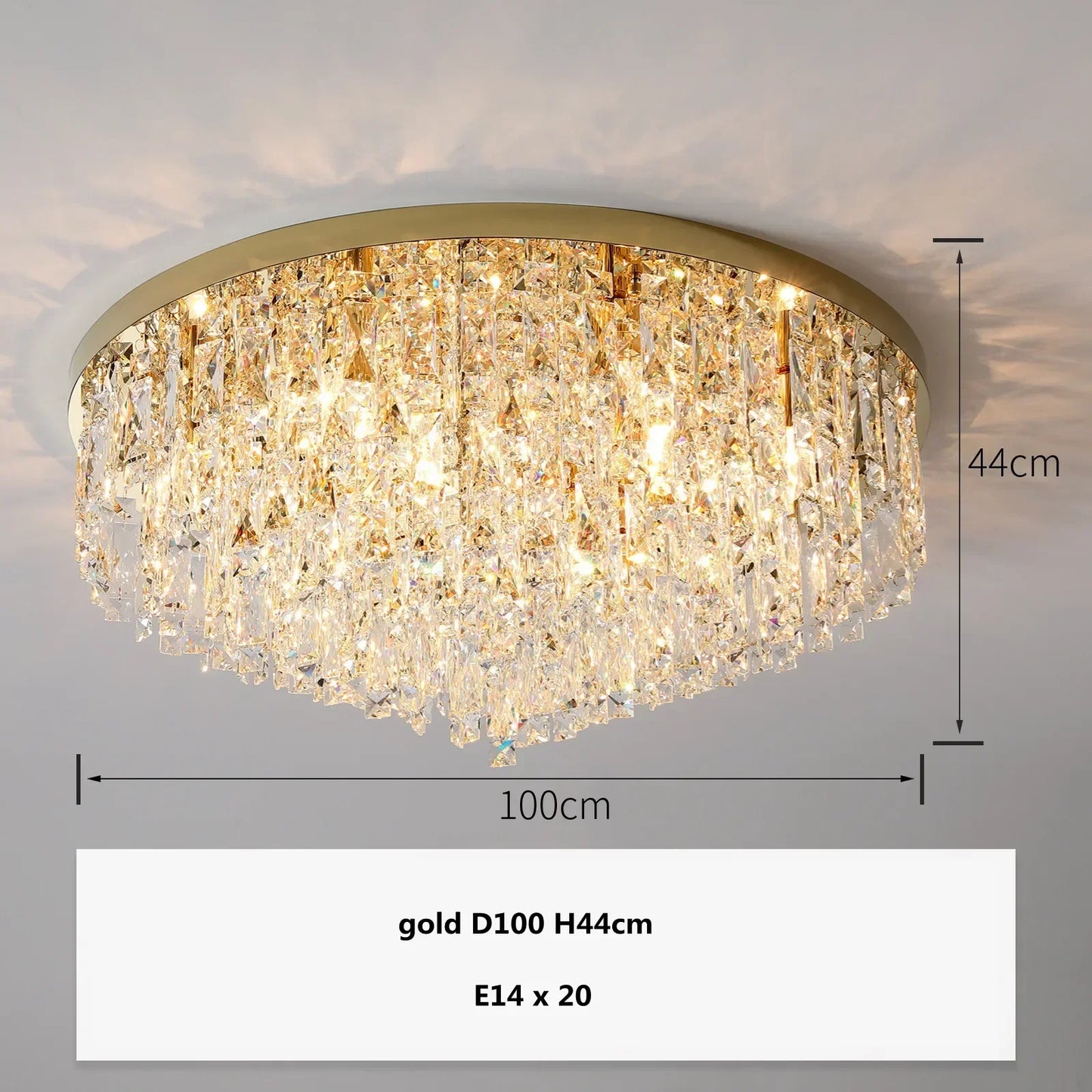 Decorbites™ Kristallstahl LED Deckenleuchter, modernes Art-Deco-Leuchtenobjekt