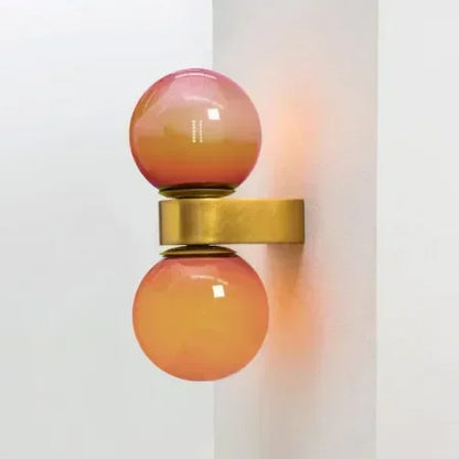 DecorBites™ Glass Ball LED Wall Lamp for Bedroom and Living Room Decor