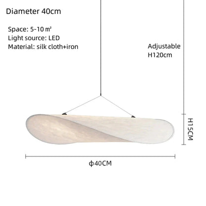 Decorbites™ Designer-Stoffbezug-Hängeleuchter für Wohnzimmer Schlafzimmer Heimdekoration