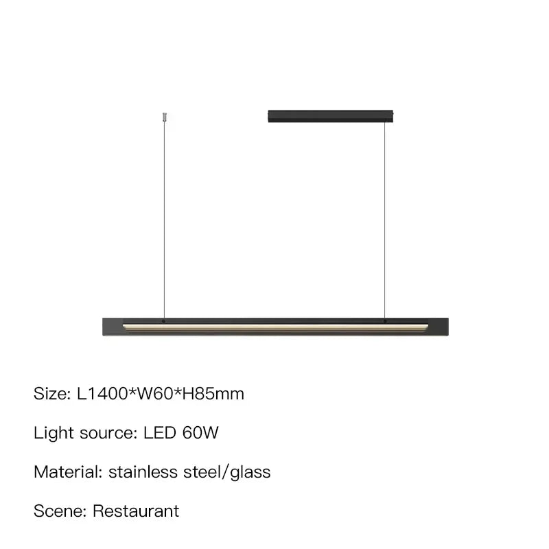 Decorbites™ LED-Kronleuchter: Modernes minimalistisches Design für Zuhause, Büro, Bar und mehr