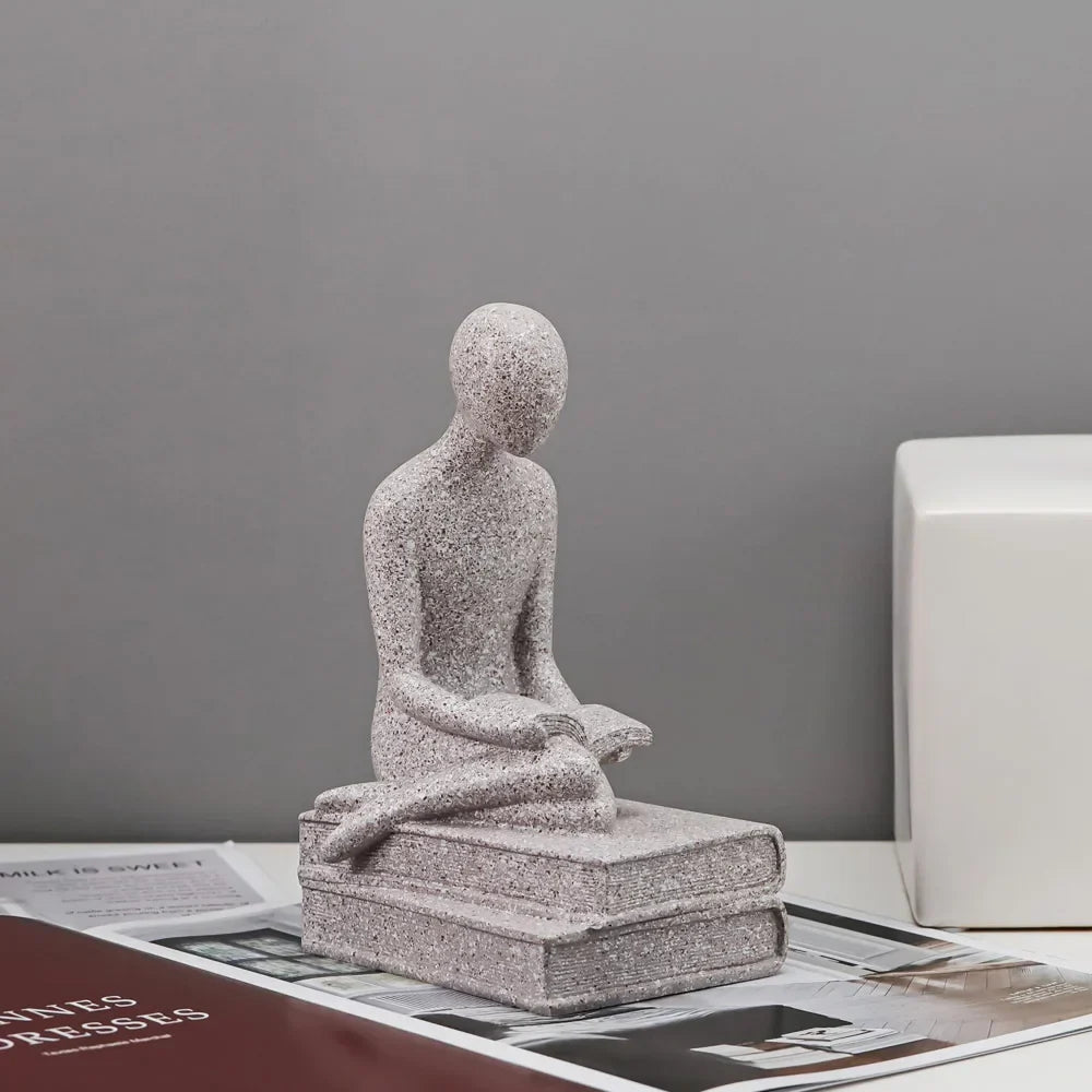 Decorbites™ Abstrakte Menschen Harz-Statuen-Set für moderne Heimdekoration
