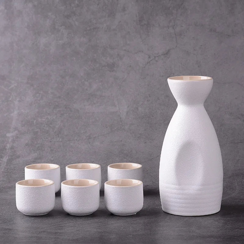 Ceramic Japanese Sake Set