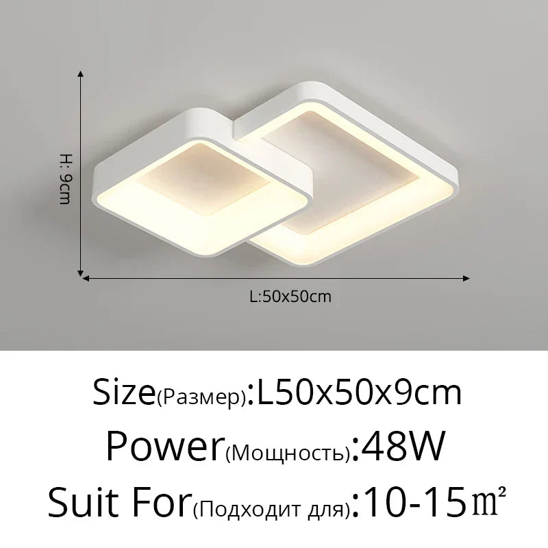 Decorbites™ LED-Kronleuchter: Moderne Innenbeleuchtung für Schlafzimmer, Küche, Wohnzimmer, Esszimmer