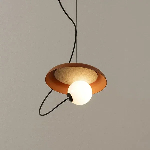 DecorBites™ Grid LED Pendant Light: Modern Nordic Chandelier for Home Decor and Restaurant