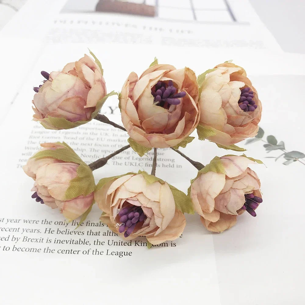 Gold Silk Flower Bundle