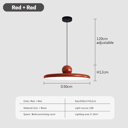 Decorbites™ Sahne-Wind-Scheibe LED-Hängeleuchte für die Innenbeleuchtung