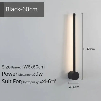 DecorBites™ LED Strip Wall Lamp for Creative Staircase Aisle Background Wall Lights