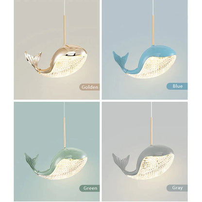 Decorbites™ Delfin-Leuchter: Moderne Luxus-Pendelleuchte für Wohnzimmer und Kinderzimmer