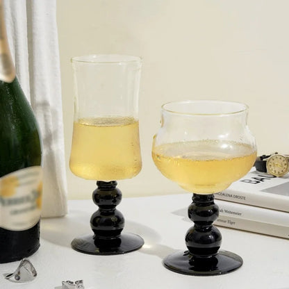 Decorbites™ 400ml Kelchglas Kaffeetasse Trinkgefäß Teetasse Hitzebeständiger Wasserglas.