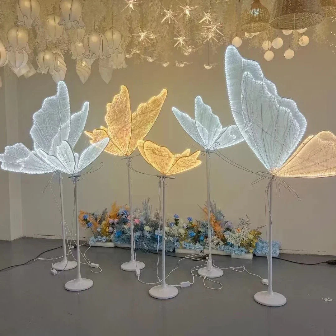 Decorbites™ Spitzen-Schmetterling LED-Hochzeitsdekoration Lampe