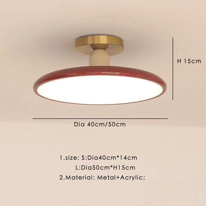 Decorbites™ Bunte moderne LED-Deckenleuchte – Nordisches Design-Lüster für Wohnzimmer & Schlafzimmer