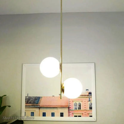 Decorbites™ Glasball-LED-Hängeleuchte für moderne Wohnräume