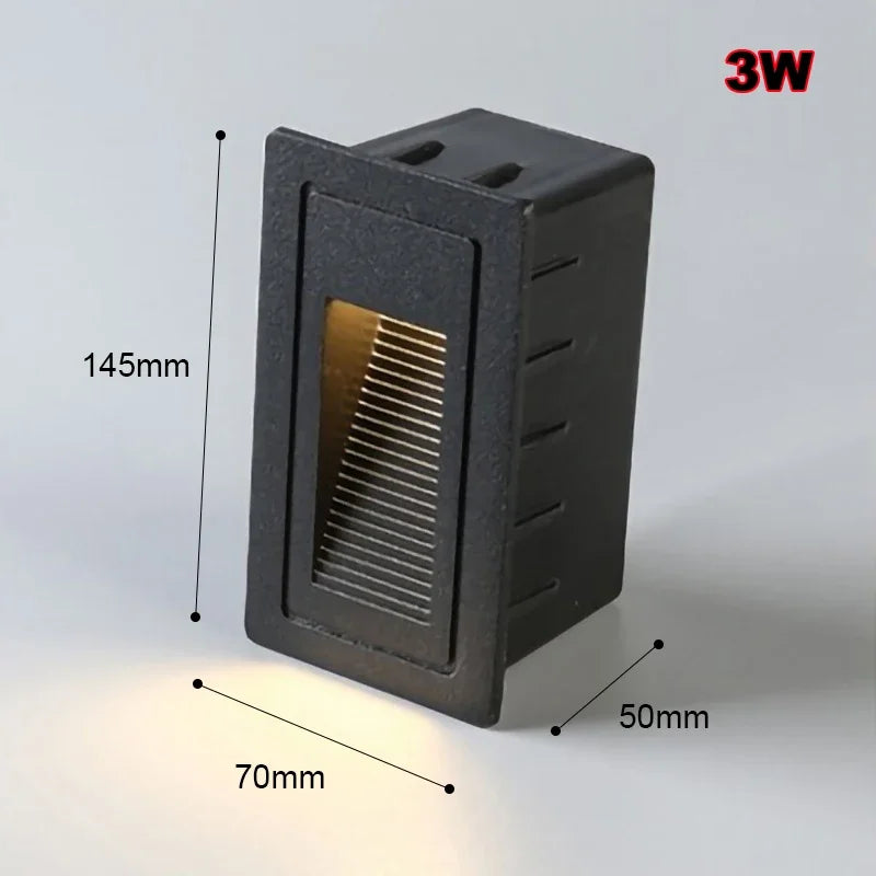 Decorbites™ LED eingelassene Wandlampe für Außentreppen & Stufen, IP65 wasserdicht