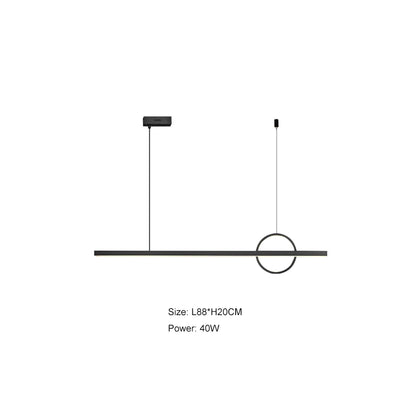 DecorBites™ Geometric Copper Chandelier: Minimalist Bar & Restaurant Atmosphere
