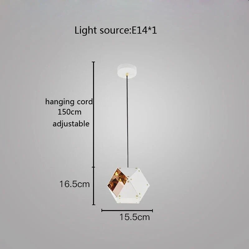 Decorbites™ Würfel-LED-Hängeleuchte: Art-Deco-Hängelampe für All-Match-Stil