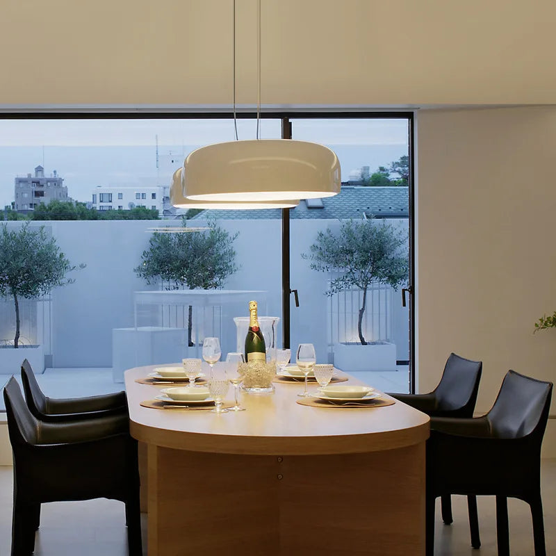 Black Round Nordic Pendant Light