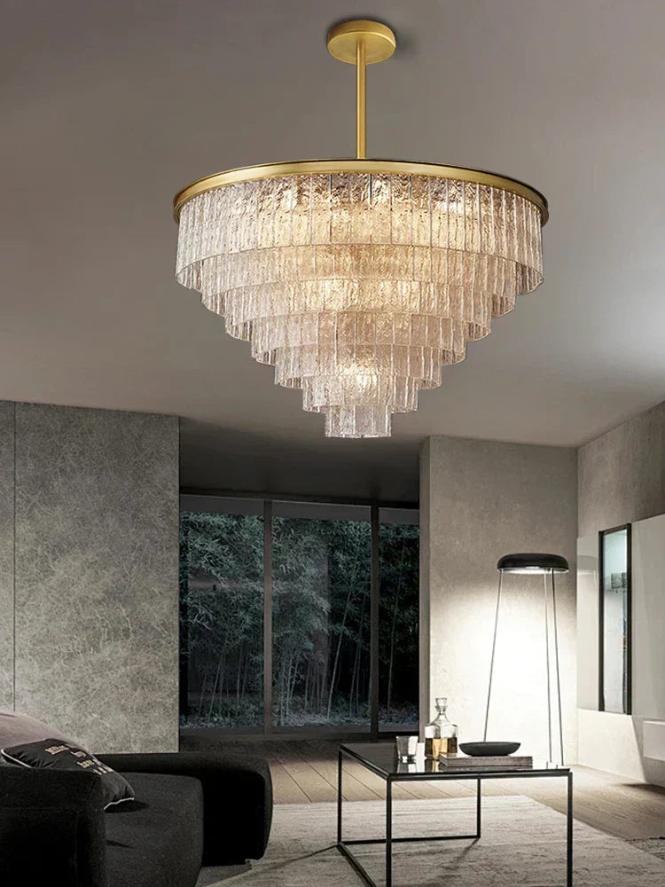 Decorbites™ Kristallglas-Deckenleuchter | Vintage-Luxus-Dekoration für Esszimmer und Wohnzimmer