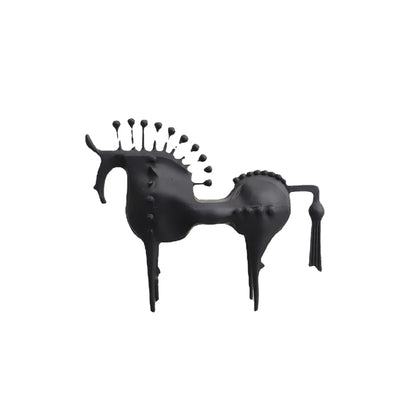 Decorbites™ Abstrakte Pferde-Metallskulptur Dekorative Figur - Wohnungsdekoration-Zubehör