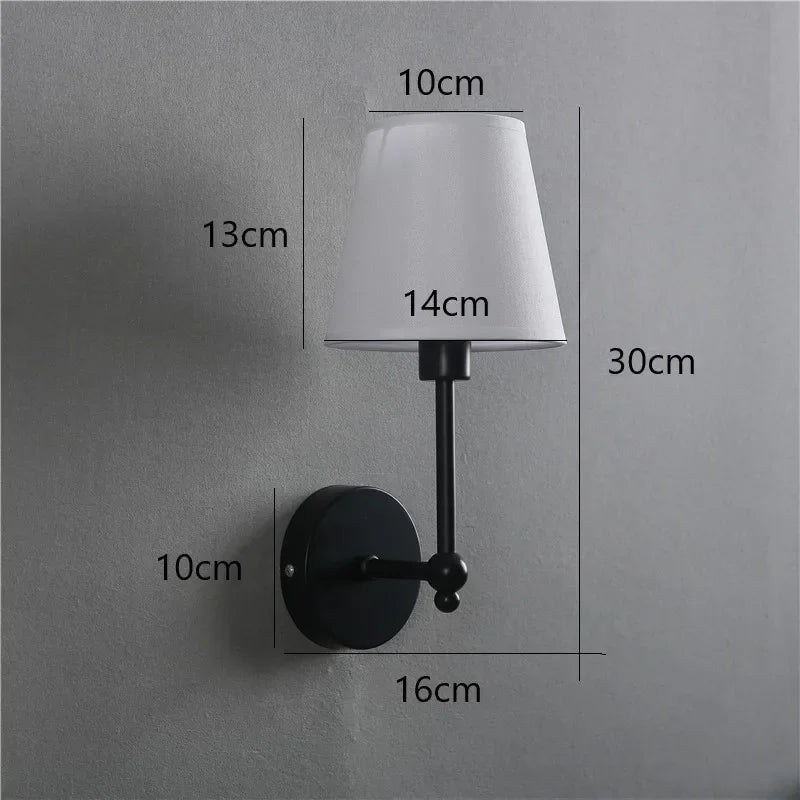 Decorbites™ LED Schwarz & Gold Wandlampe - Luxus-Schlafzimmerbeleuchtung