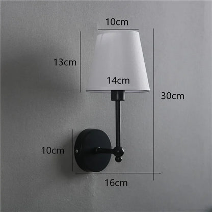 Decorbites™ LED Schwarz & Gold Wandlampe - Luxus-Schlafzimmerbeleuchtung