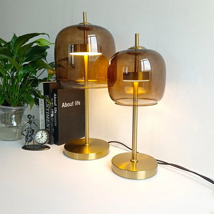 Decorbites™ Glas-Tischleuchte: Modernes nordisches Design für Schlafzimmer- und Wohnzimmer-Dekoration