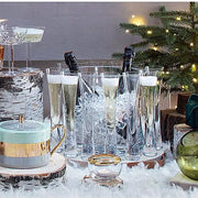Clear Bubble Wine Glasses