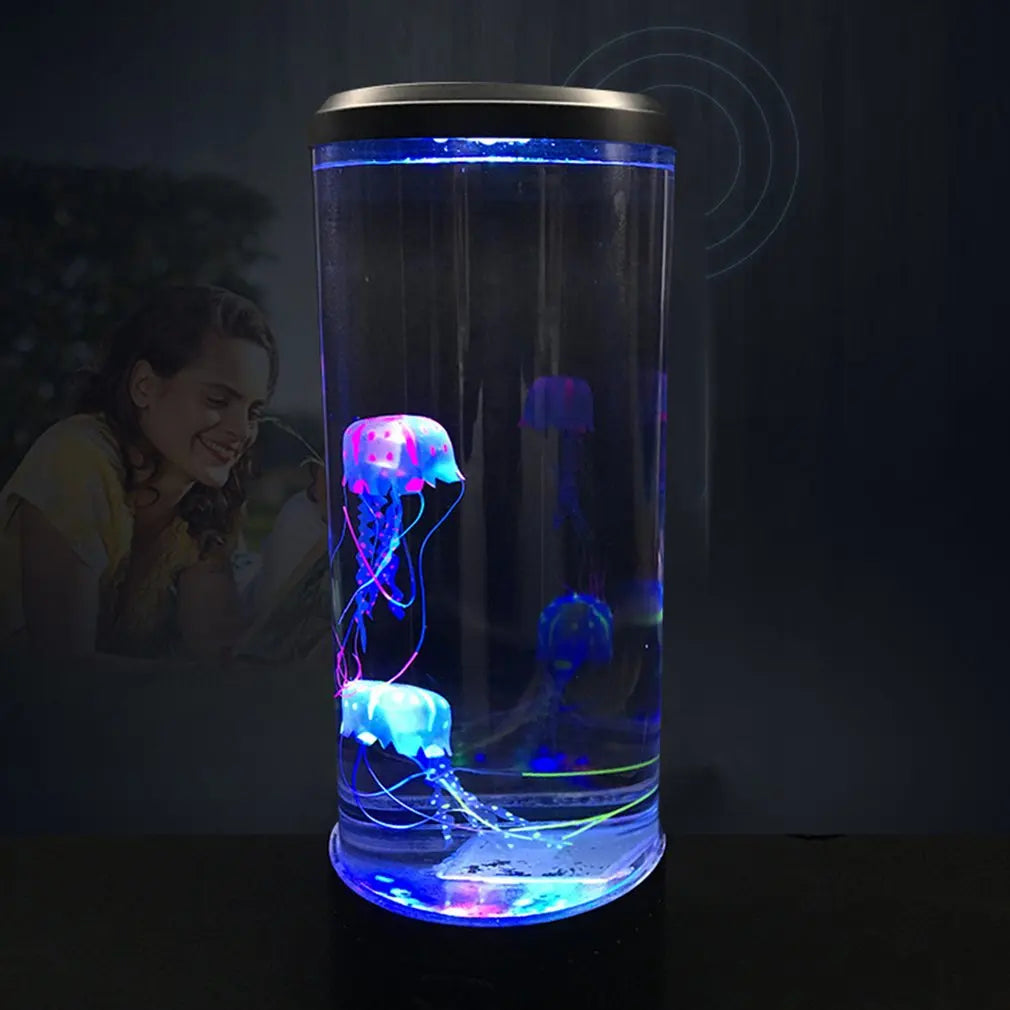 LED Jellyfish Night Lamp