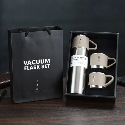 DecorBites™ 500ML Stainless Steel Vacuum Insulated Water Bottle - Ideal for Hot and Cold Drinks