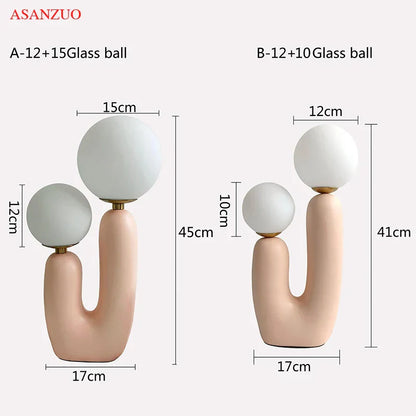 Decorbites™ Doppelt Frostiertes Glas-Kugelleuchte für Schlafzimmer- und Wohnzimmerbeleuchtung