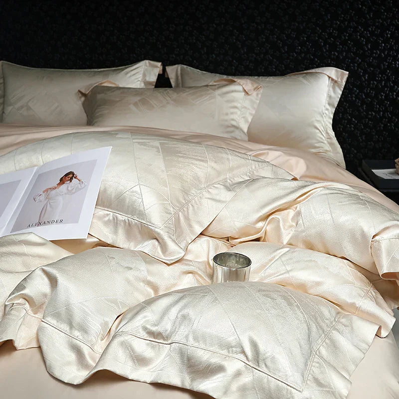 Brocade Cotton Bedding Set
