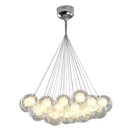 Decorbites™ Glas-Kugeln-LED-Kronleuchter: Moderne nordische Stilbeleuchtung für die Haushaltsdekoration