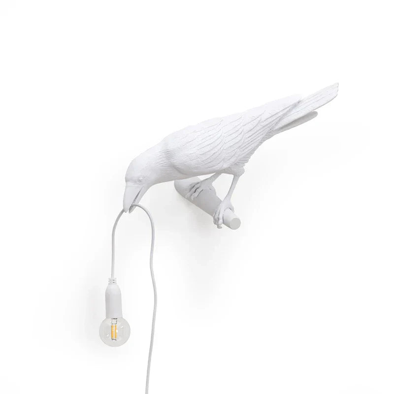 Decorbites™ Designer Vogel Wandlampe Moderne Harz Weiß Schwarz LED Licht Schlafzimmer Wohnzimmer