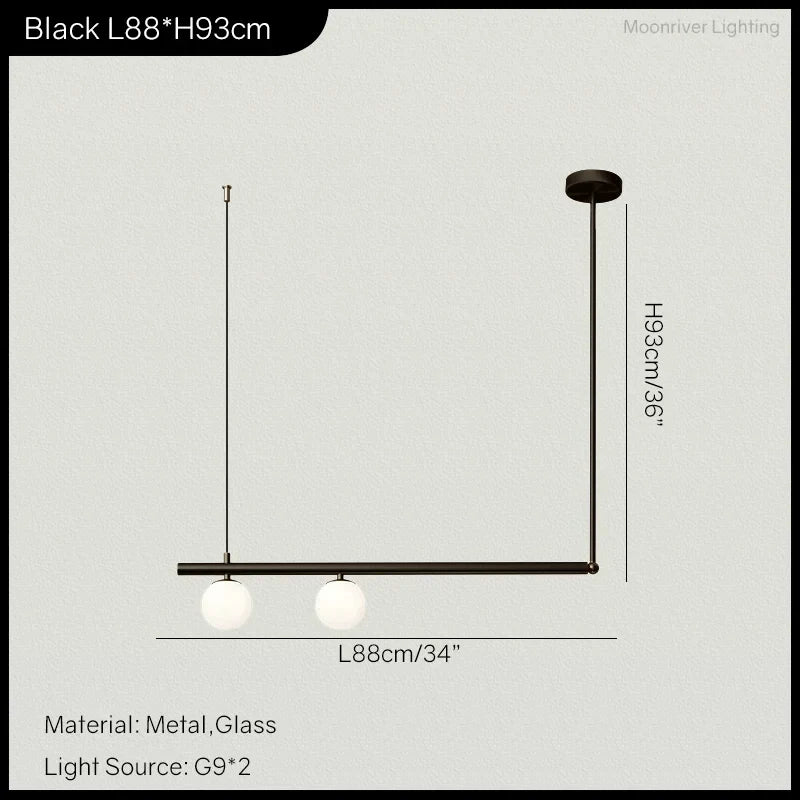 Minimalist Linear Pendant Light