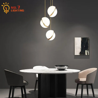 Decorbites™ Gold-Lustre-LED-Hängeleuchten für Wohn-/Esszimmer, Schlafzimmer & Laden