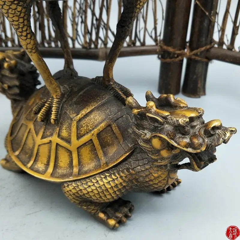 Decorbites™ Drachen-Schildkröten-Kranich-Räuchergefäß-Kollektion zur Heimdekoration