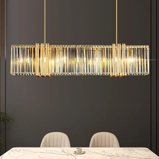 Decorbites™ Luxus E14 LED Kristall-Hängeleuchter: Elegante Beleuchtung für das Esszimmer