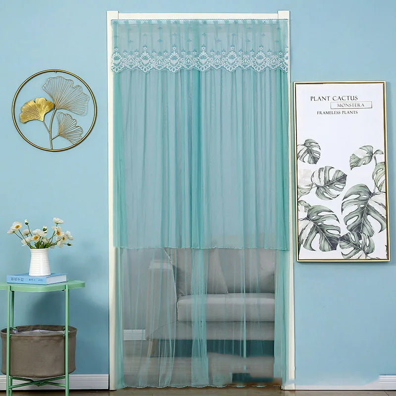 Lace Summer Insect Curtain