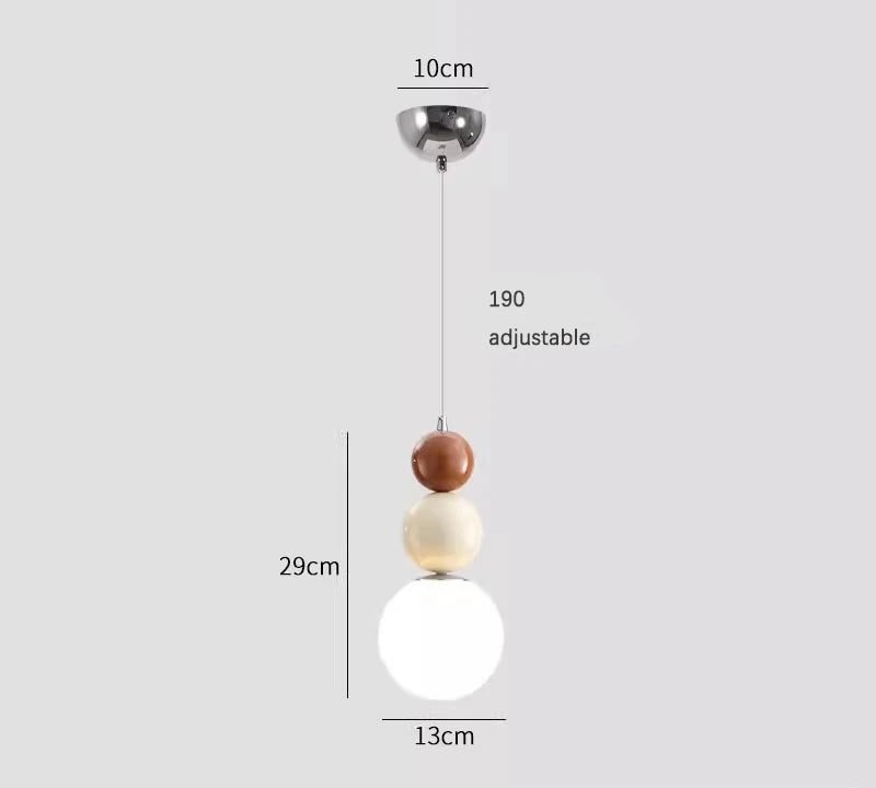 Decorbites™ Sahne-Stil Moderne Minimalistische Nordische Pendelleuchte für das Hauptschlafzimmer