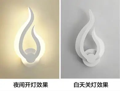 Decorbites™ Acryl-LED-Wandleuchte Moderne kreative Hintergrund-Wandleuchte für Wohnzimmer und Schlafzimmer im Haus
