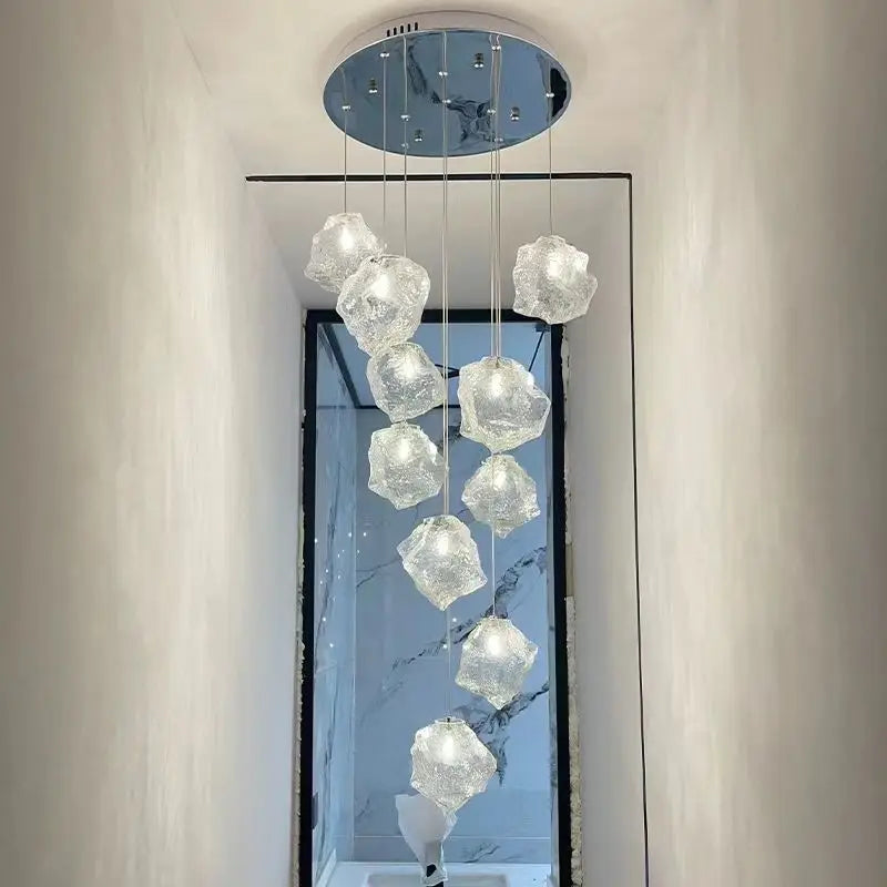 Decorbites™ Würfel-Kronleuchter Anhängerleuchten für Restaurant Loft Treppenhaus Schlafzimmer Kunst-Dekoration