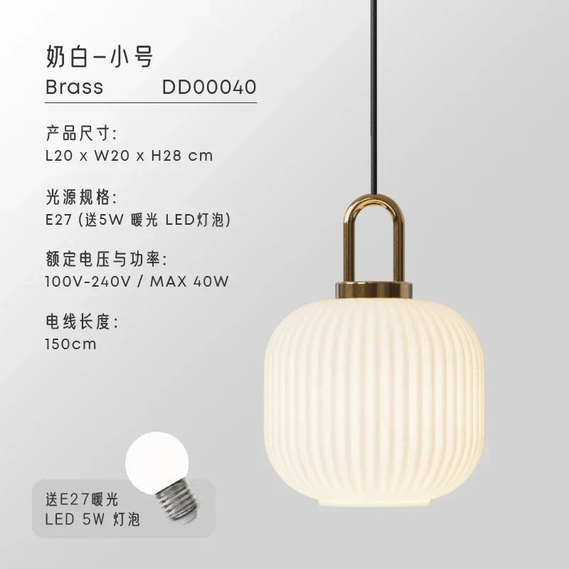 Decorbites™ Glas-Hängeleuchten LED E27 Retro Luxus-Hängearmaturen für Esszimmer