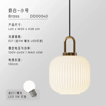 Decorbites™ Glas-Hängeleuchten LED E27 Retro Luxus-Hängearmaturen für Esszimmer