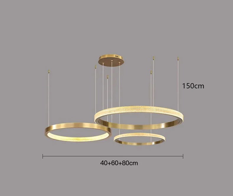 DecorBites™ LED Pendant Chandeliers for Modern Living Room and Dining Room