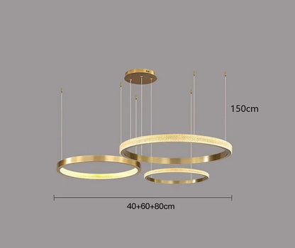 DecorBites™ LED Pendant Chandeliers for Modern Living Room and Dining Room