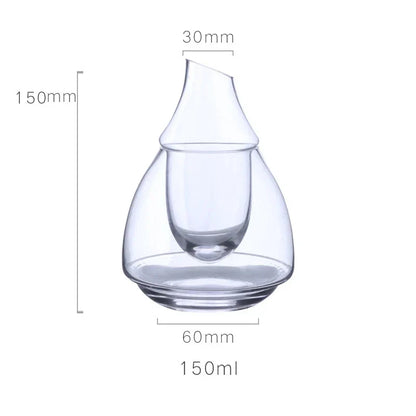 Decorbites™ Glas-Wein-Krug Transparenter Sake-Eis-Krug Dekanter Whiskey-Spender