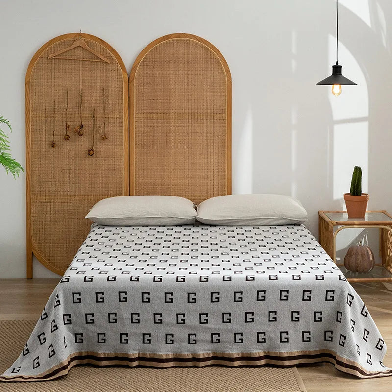 Decorbites™ Luxus-Baumwolldecke - Premium-Qualität, 200*230 150*200, Perfekt für Sofa oder Bett