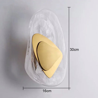 Decorbites™ Kristall-Wandleuchte: Moderne Luxus-Dekoration für das Schlafzimmer, kreative LED-Beleuchtung für das Wohnzimmer